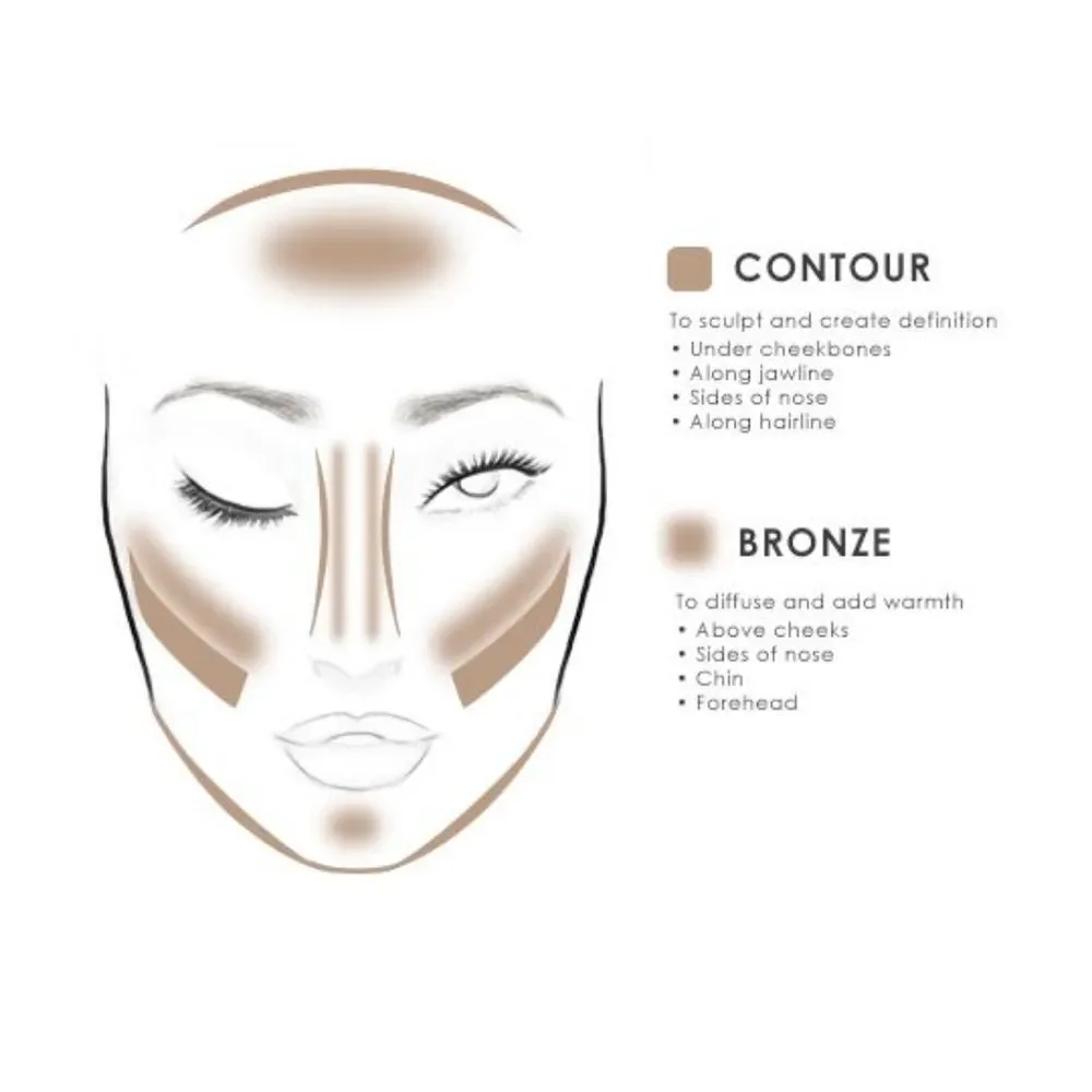 Viseart Matte Bronzer In Bronze Noisette For Medium Skintones